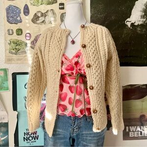 ☂️ Vintage Loch Garman Fisherman Cardigan ☂️
